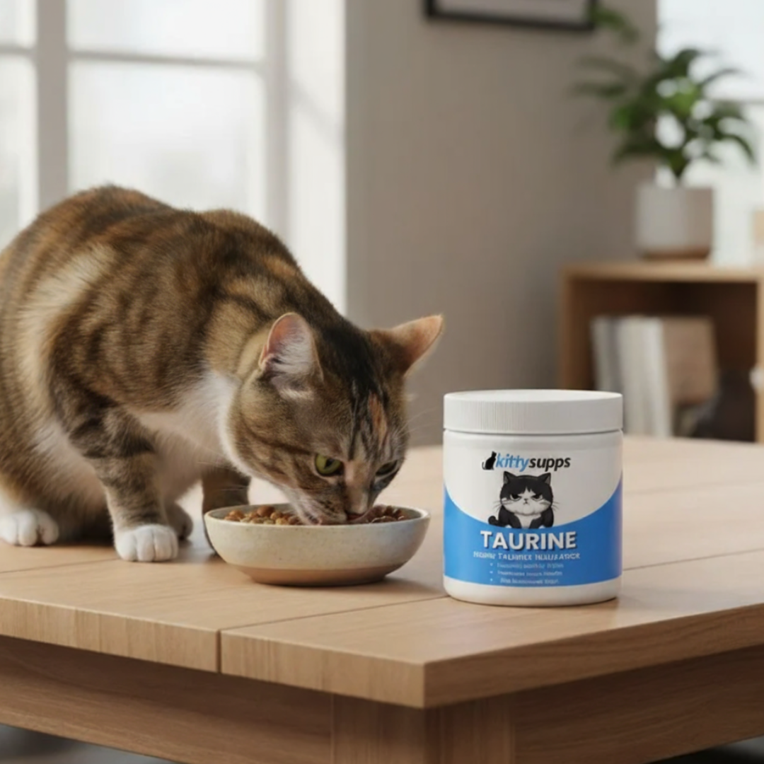 Stop the Silent Deficiency Before You See the Signs with KittySupps™ Taurine Supplement